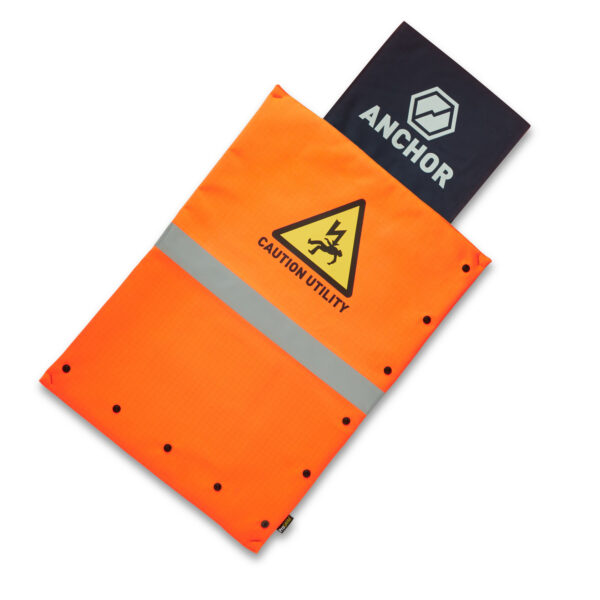 High-visibility utility warning arc cover 2800