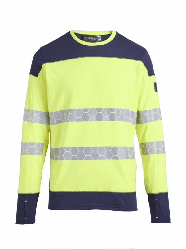 ProGARM® TS255 - Warnschutz-langärmeliges Gen-2-T-Shirt ELIM 4.1 cal APC 1 (4.1 cal/APC 1)