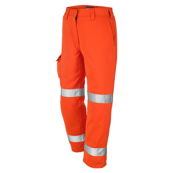 Ladies Orange Arc Flash Trousers